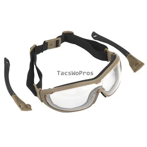 Imagen 2 del producto Gafas de tiro protección UV al aire libre caza senderismo montar deportes gafas de sol Airsoft CS táctico Paintball combate gafas