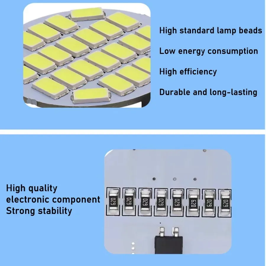 Imagem -05 - Lâmpadas Led de Halogéneo para Capô Substitui Iluminação Substitui 25w 350lm 24leds 5730smd sem Cintilação Luz do Barco 12v 24v 24v 5w Peças 10 g4