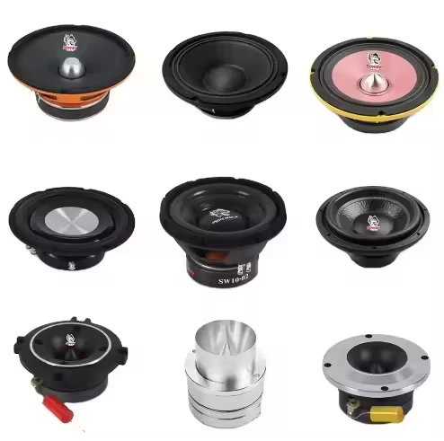 (LYL)SW-801PRO 6.11 Inch Audio Midrange Car Trolley Loudspeaker with Rms 86w Iron Basket