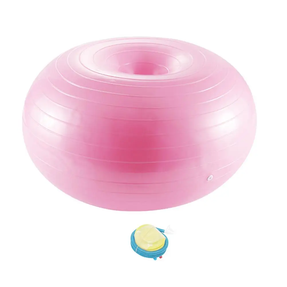 

Inflatable Yoga Ball 55cm 65cm 75cm PVC Stability Balls for Exercise Fitness Auxiliary Explosion Proof Balance Ball