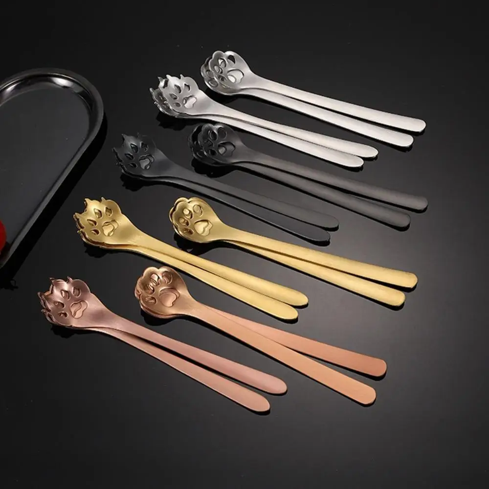 Drinking Mixing Ice Tea Cute Dessert Ice Cream Milk Spoon Coffee Stirrers Teaspoon Stirring Tool