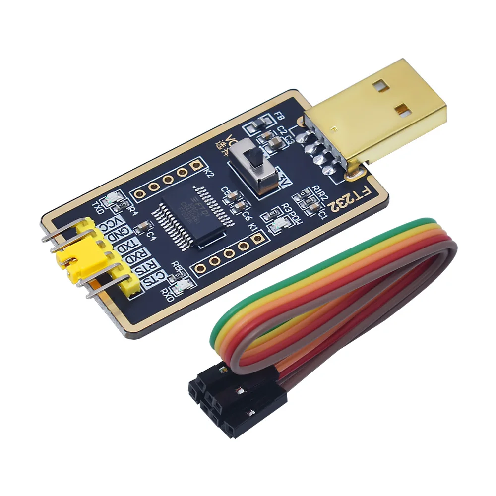 FT232RL FTDI USB 3.3V 5.5V do TTL moduł adaptera szeregowego dla Arduino FT232 Mini Port. Kupić dobrej jakości proszę wybrać mnie