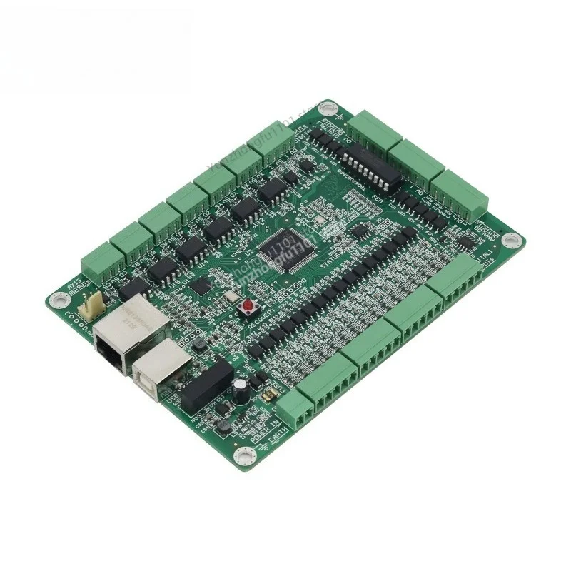 Maxgeek 6 Axis Mach3 Controller Board USB Ethernet CNC Engraving Machine Control Card