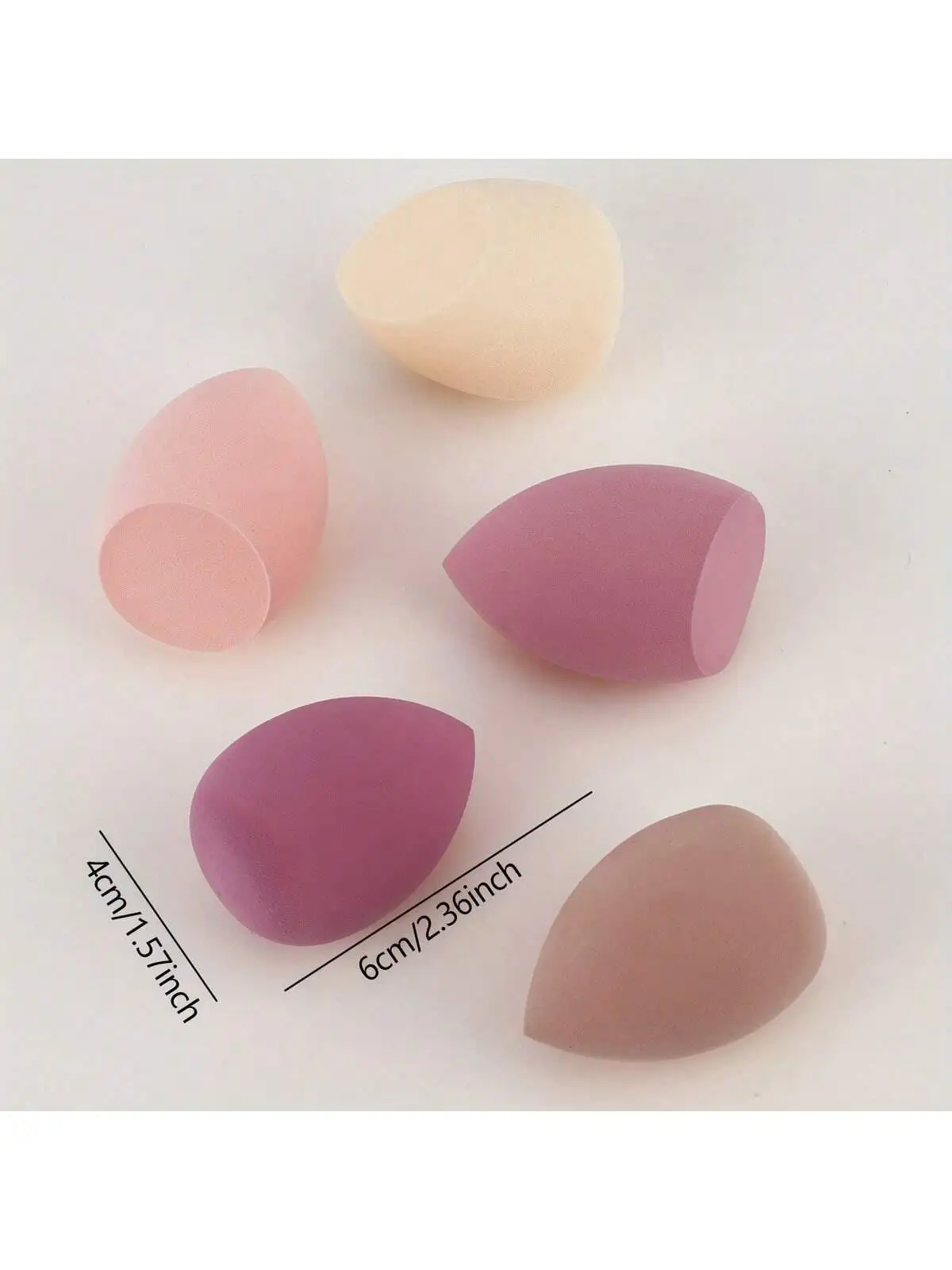 ฟองน้ำแต่งหน้าแบบไข่ แป้งฝุ่นแบบหยด ฟองน้ำแต่งหน้าแบบไข่ ฟองน้ำแต่งหน้าแบบแอร์คูชั่น อุปกรณ์แต่งหน้า เหมาะสำหรับการแต่งหน้าด้วยตัวเอง ไม่