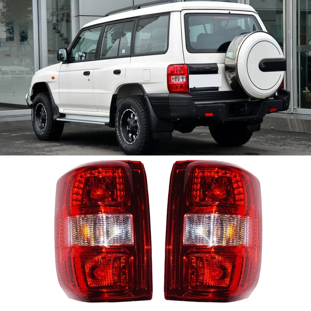 1 PCS Wide Body LED Tail Light Parking Lamp Turn Signal Light With Bulbs For Mitsubishi Pajero Montero 1989-1999