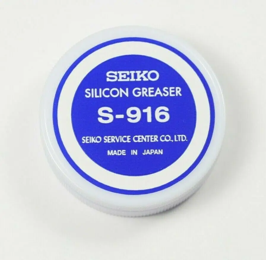 Seiko S-916 Silicon Watch Grease Greaser With Applicator O Ring Gaskets