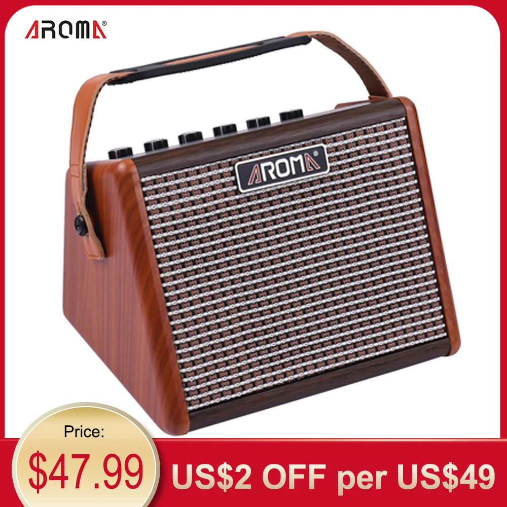 AROMA AG-15A 15W 악기용 앰프로 현장 연주에서의 완성도를 높이는 방법