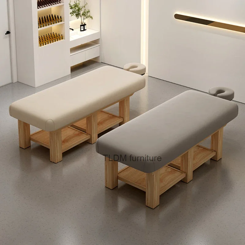 

Speciality Comfort Massage Bed Physiotherapy Wooden Folding Bathroom Massage Bed Examination Lit Pliant Salon Furniture WZ50MB