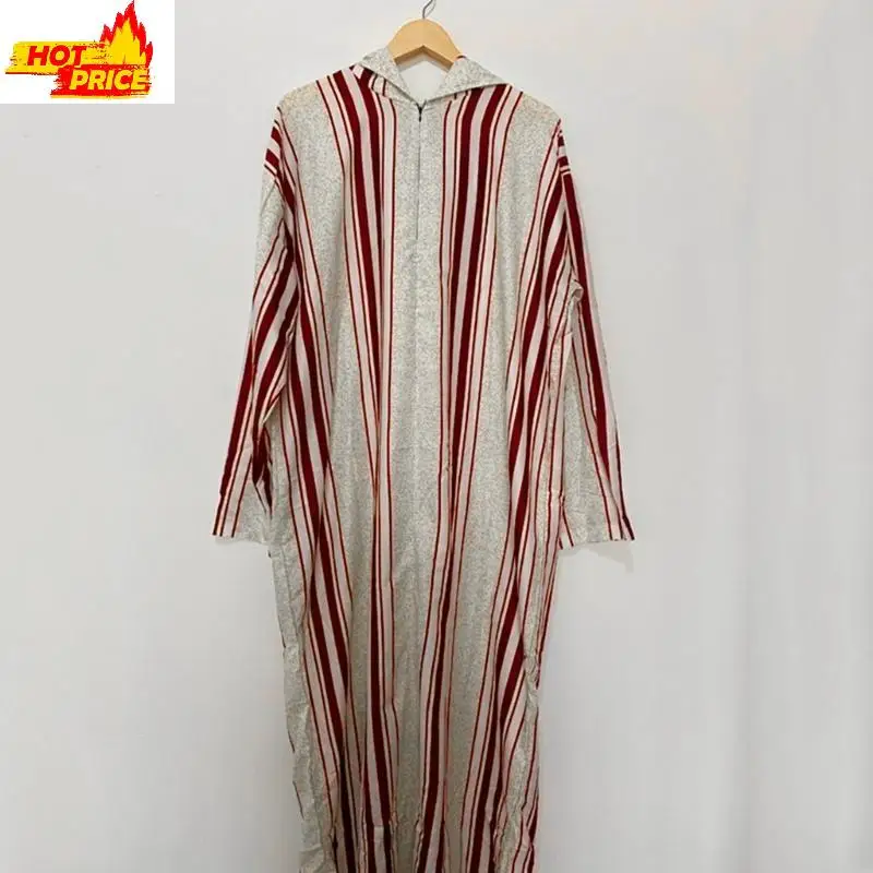 

Fashion Long Sleeve Muslim Dresses Soft Abaya Robe Islamic Clothes Gifts for Men