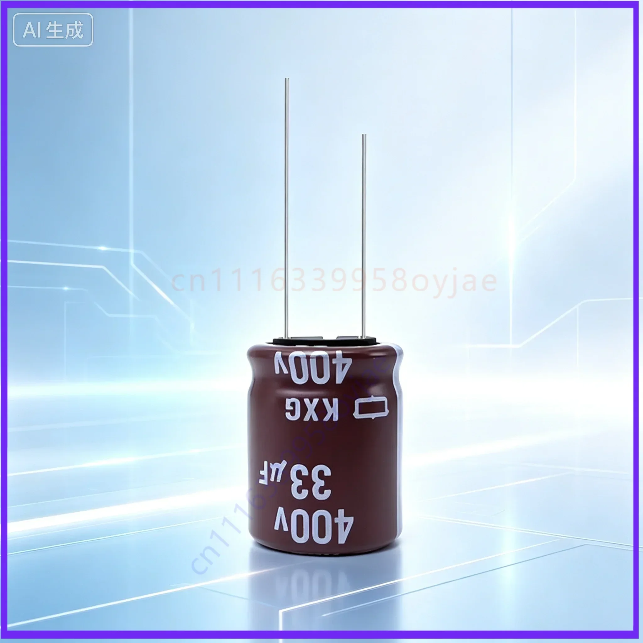 Genuine 33UF 400V Low ESR Long Life NCC Electrolytic Capacitor for Power Unit, Size 16X20MM 100pcs