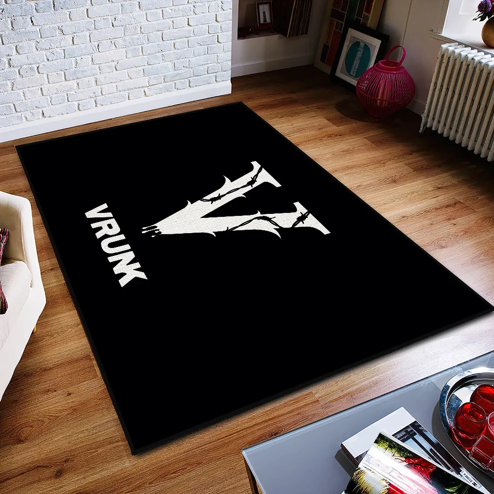 small carpet Anti-Slip Kitchen fashion Bedroom Handmade V-Vrunk Tufted Rug Luxury Living Room Entrance Decoration