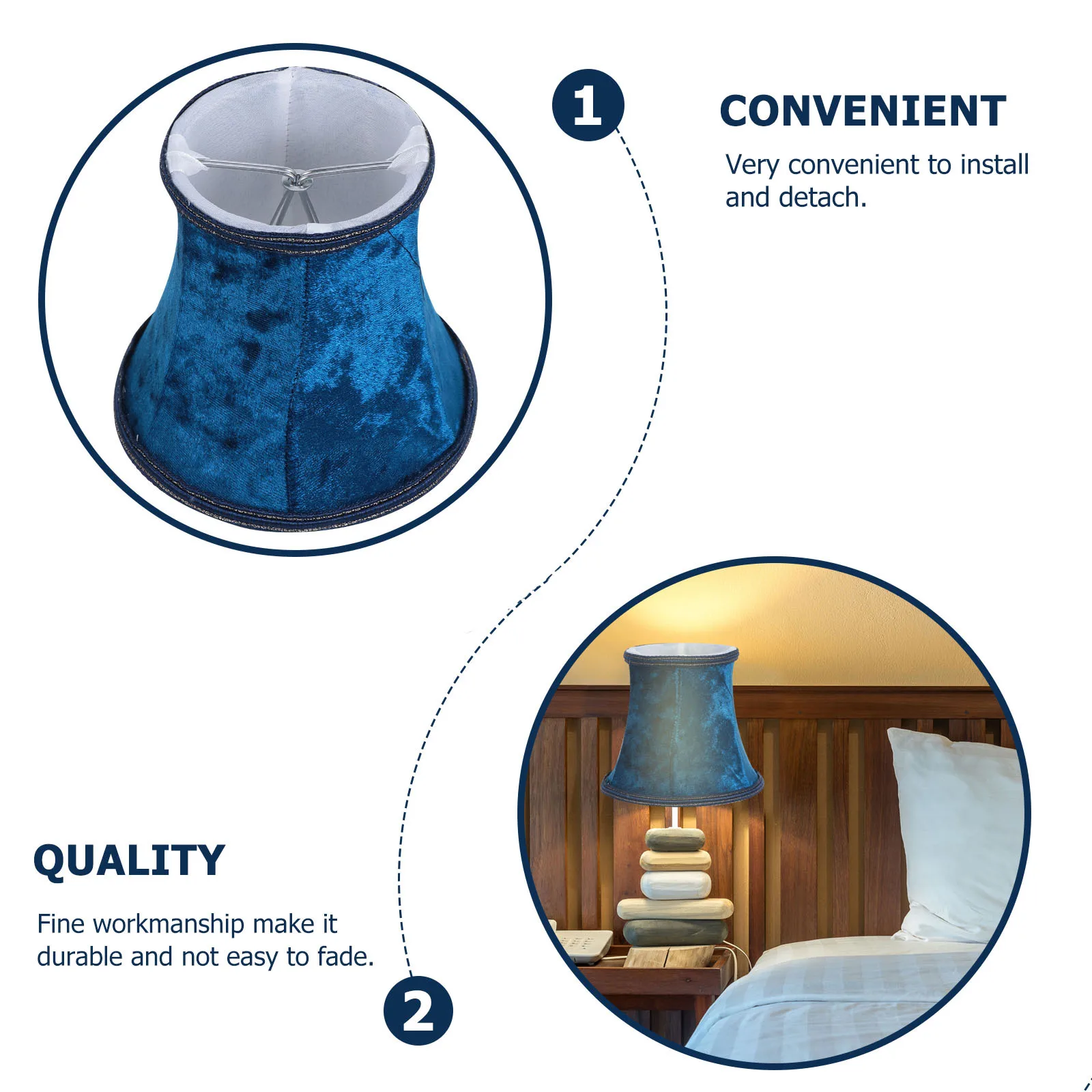 

1 pc Cloth Lamp Shade Diy Lamp Cover For Chandelier Bulb Decoration Household Light Cover Simple Decorative Lighting Accessory