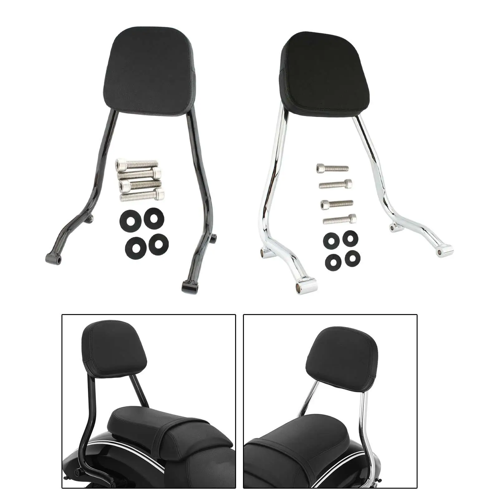 Motorcycle Rear Passenger Backrest for BMW R18 2021 ,Improve Riding Comfort in Long Trip , Rear Carrier Cargo Luggage Rack