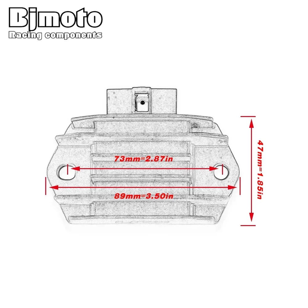 Motorcycle Rectifier For Honda CB190 CB190R REPSOL 125F GLR125 CB125F GLR 125 1WH 31600-KPN-E01 for Ski-doo Formula 380 Carb F/C