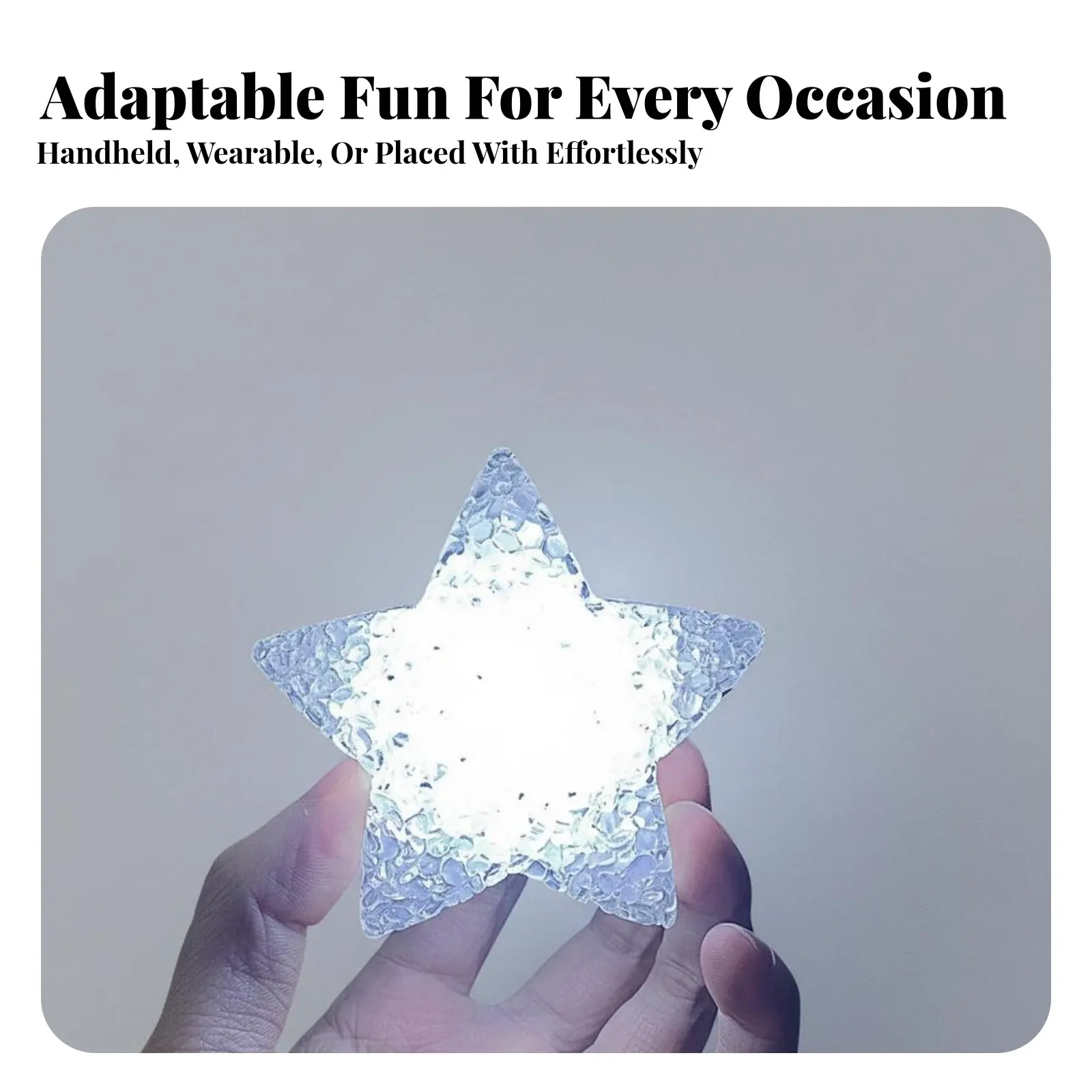 

Handheld Illuminated Sunbloom Atmosphere Creating Flower-Shaped Light for Dancers, Artists, Dance Recitals, School Performances