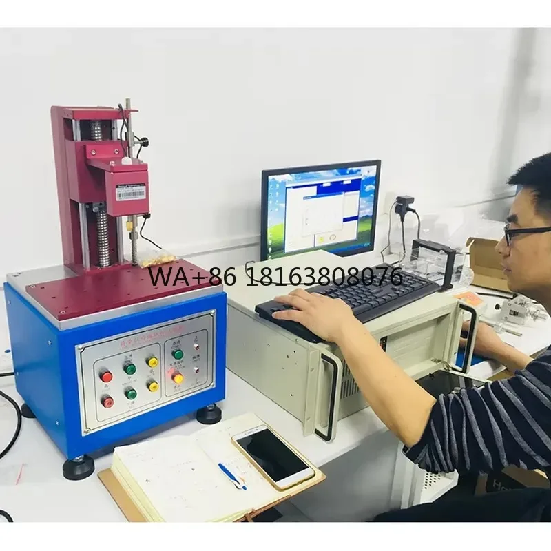 Automatic Key Switch Load Stroke Curve Tester Button Displacement Switch Load Curve Testing Machine