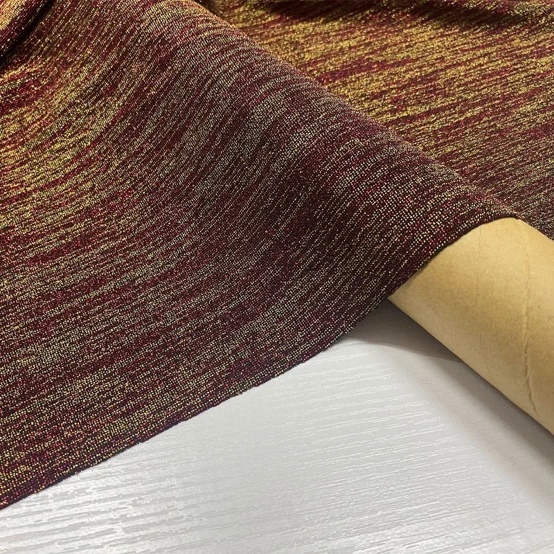New Multi-color High-quality Shiny Gold Needle Soft Elastic Fabric,  DIY Clothing, Performance Costumes, Background Materials