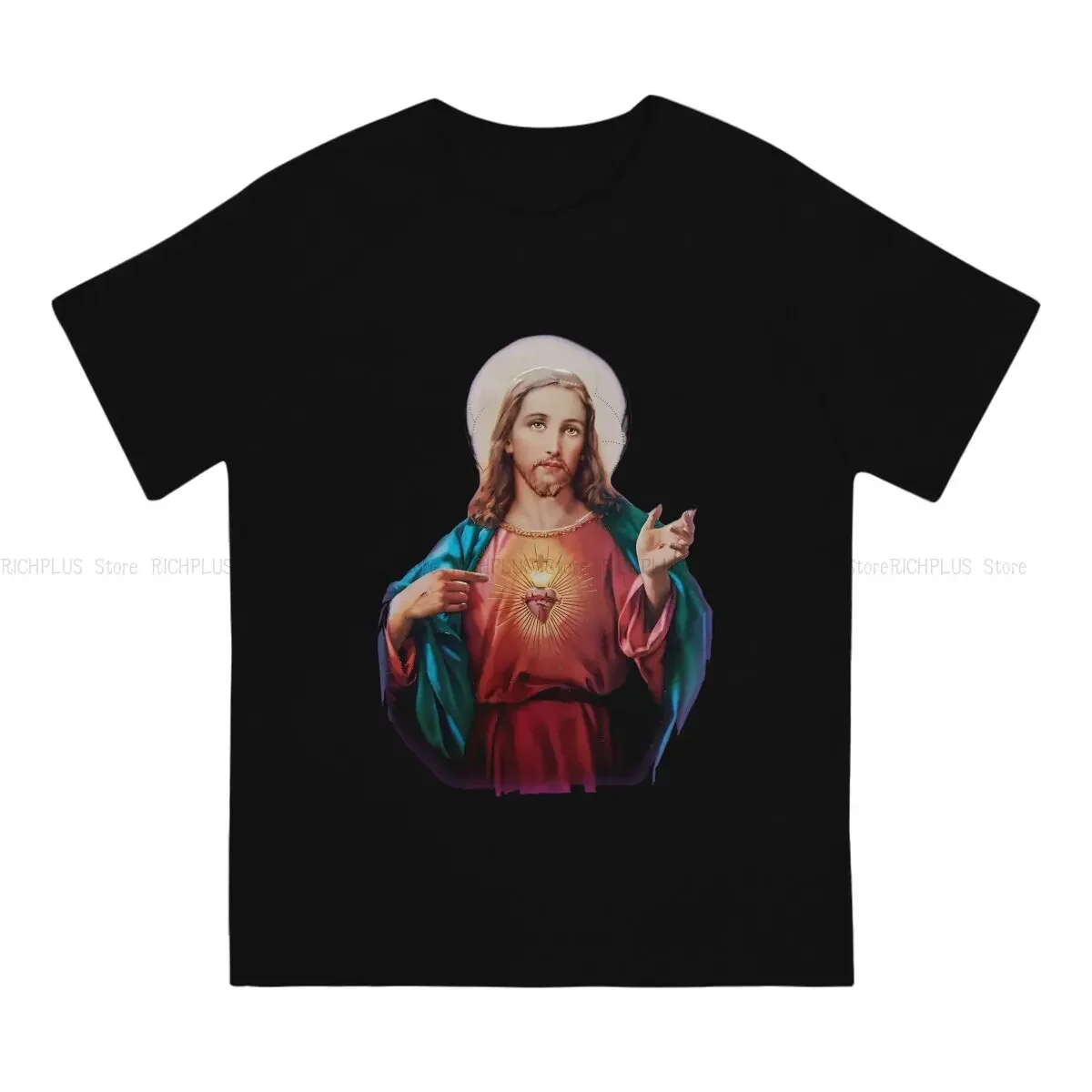 Jessuus Christ Saviour Special TShirt Jessuus Christ Casual Polyester T Shirt Newest T-shirt For Adult