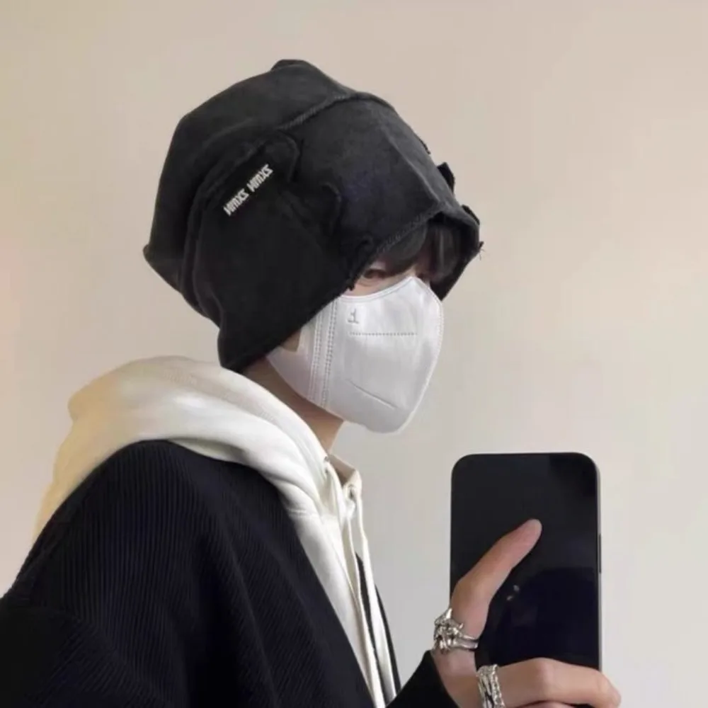 

Casual Vintage Wasteland Pullover Cap Cotton Hip Hop Washed Beanie Cool Elastic Loose Beret Streetwear