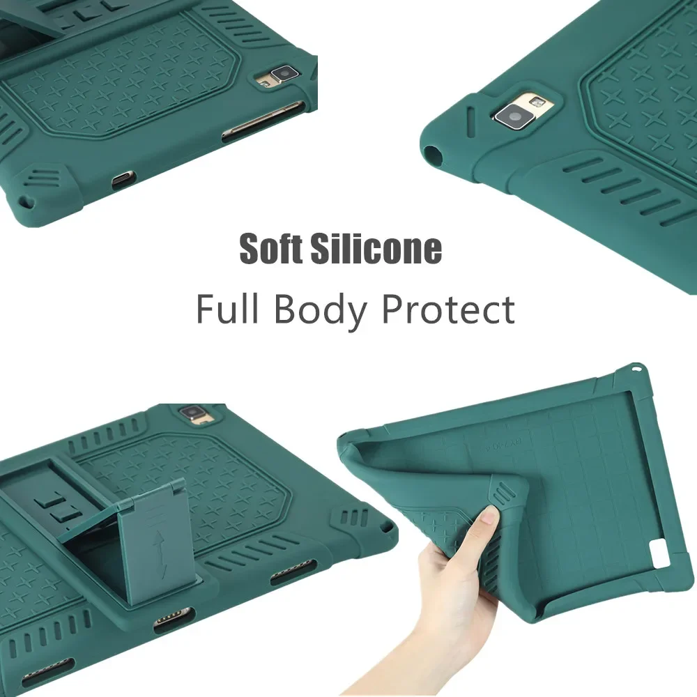 Funda de silicona suave para tableta, Carcasa protectora para Teclast M40 Pro Plus, P30s, P20, HD, P20s