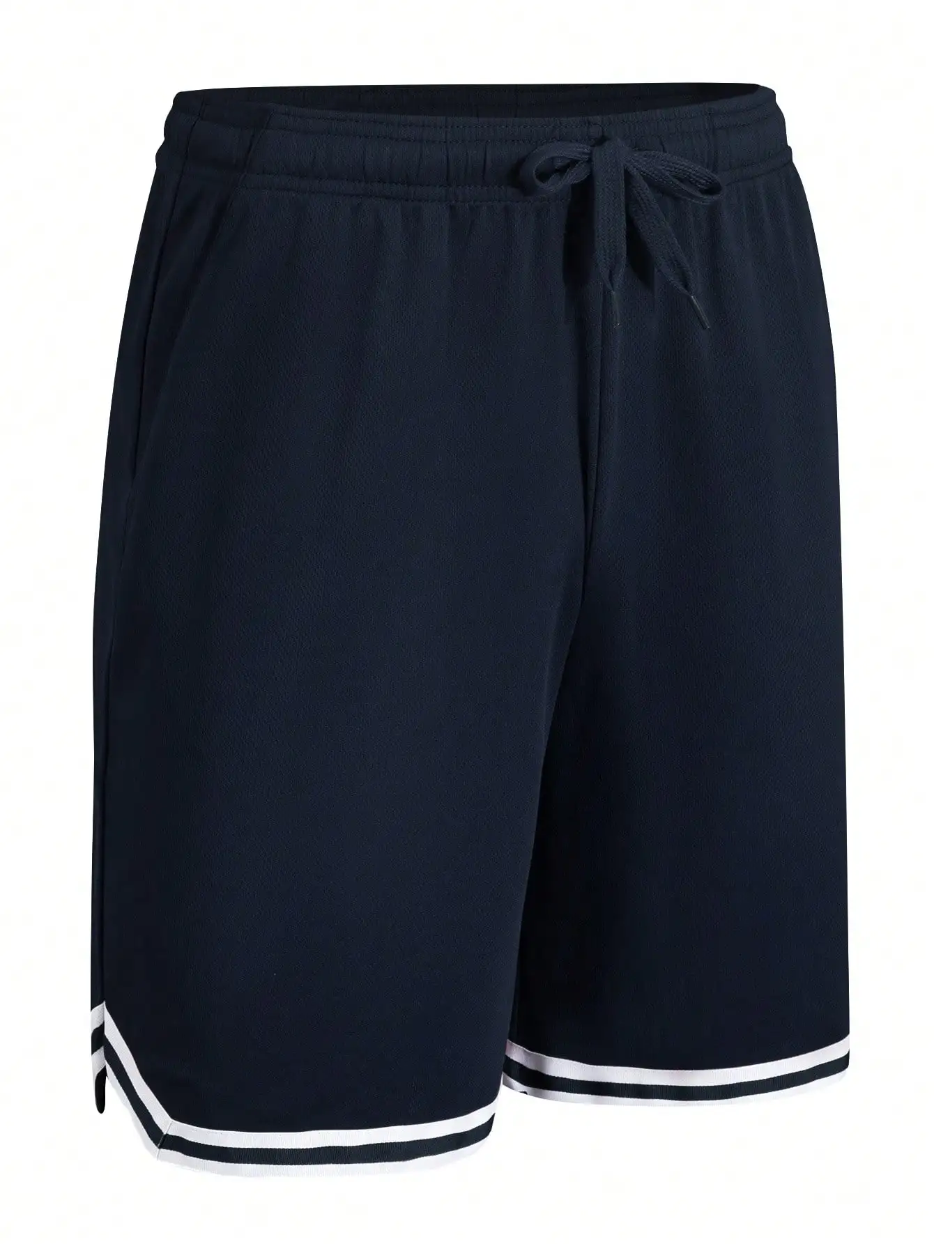 

Men's Breathable Quick-Dry Sports Shorts With Side Pockets Elastic Waist Drawstring