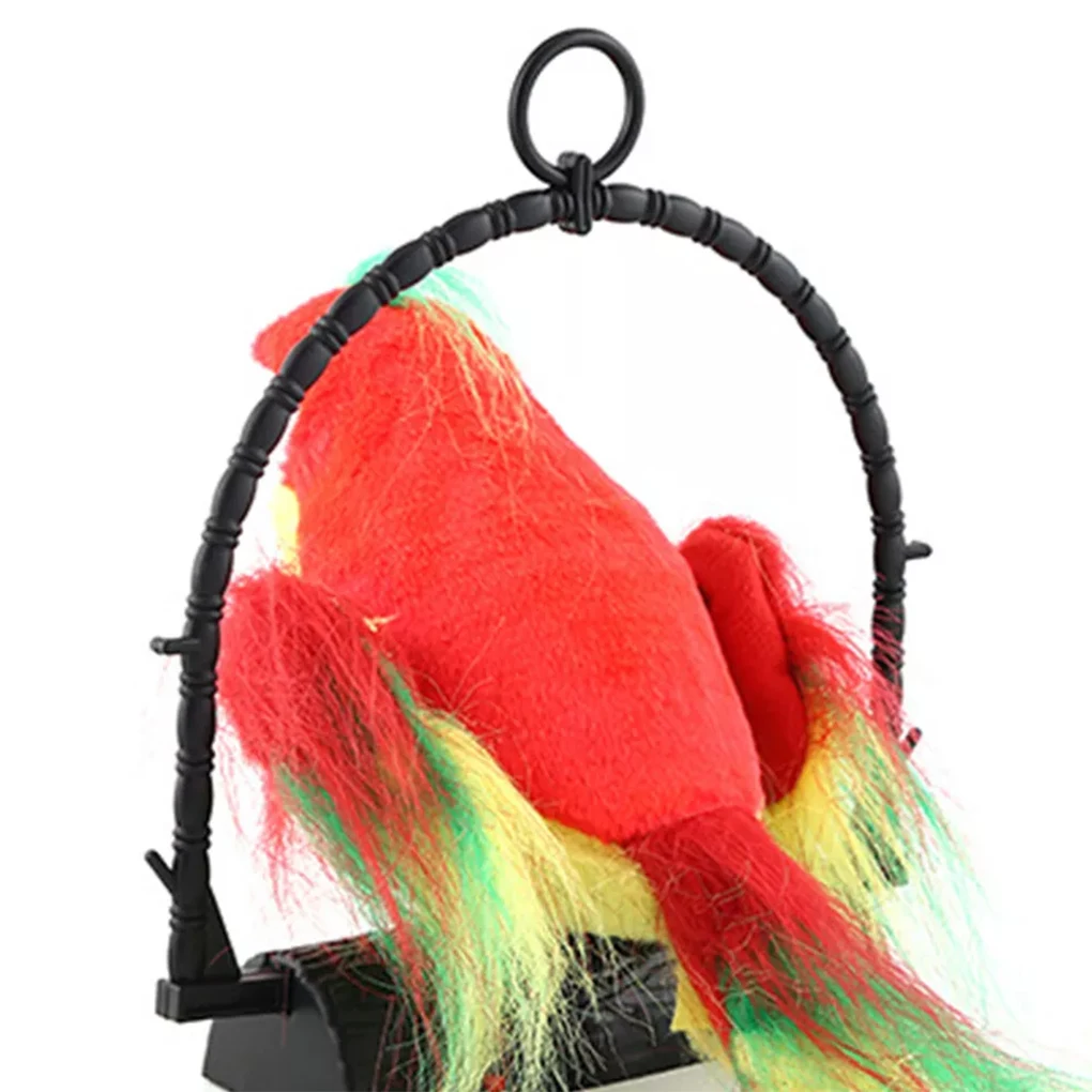 Parrot parlant répète ce que vous dit, jouet Animal en peluche, perroquet électronique, cadeau de noël et d'anniversaire pour enfants