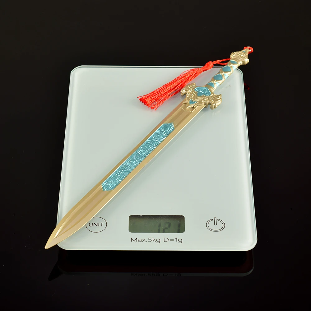 30 cm/11.81in Zegel van de Goden Twaalf Zwaarden Serie Oude Zwaard Wapens Model MOYE Zwaard Desktop Collector's item Ornamenten