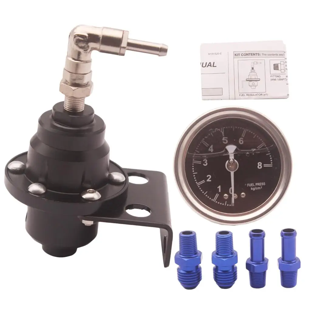 

Universal Adjustable Aluminum Pressure Regulator and 160 Psi