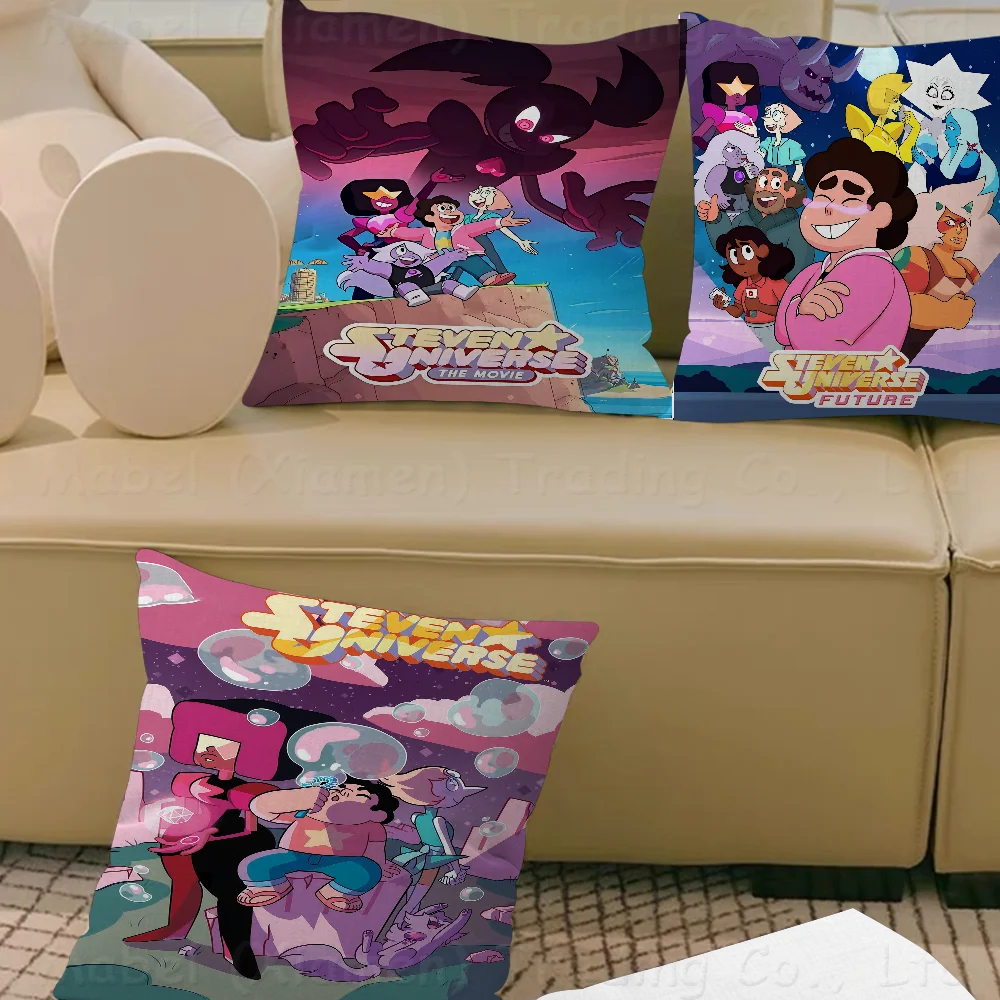 

Steven Universe 45*45cm Cushion Cover Pillow Cover Decor Pillowcase Home Pillowcase For Couch Pillow