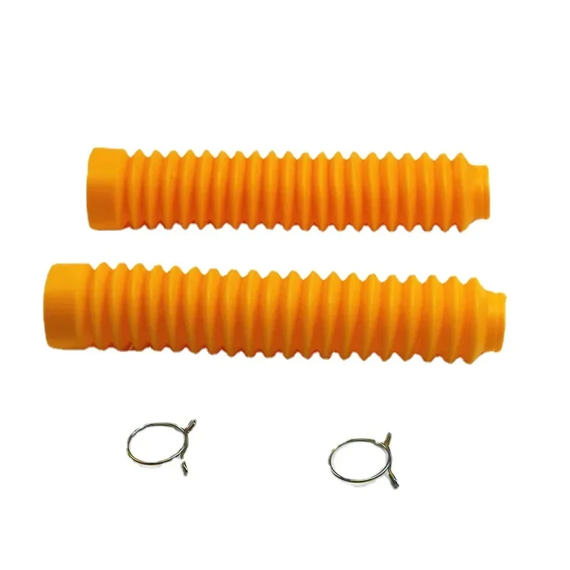 

30mm Fork Motorbike Yellow Rubber Boot Universal Dust Jacket Cover Dirt Bike