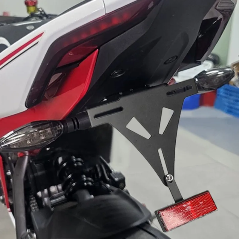 

FOR Yamaha YZF R1 R3 R6 R15 R25 FZ6 MT07 MT-07 YZF-R1 MT 07 Motorcycle Accessories License Plate Bracket / Fender Eliminator Kit