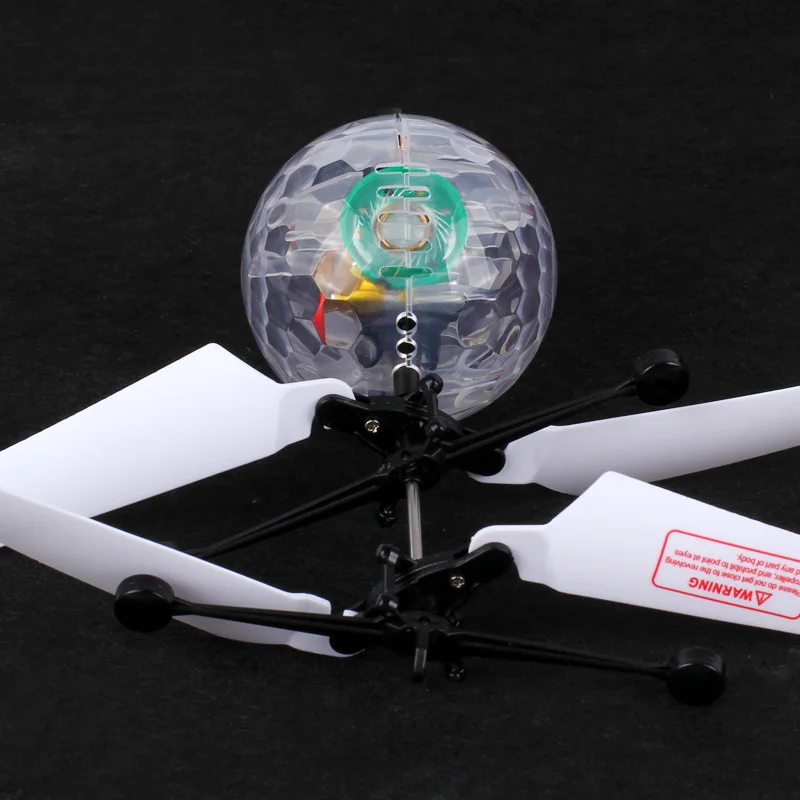 Colorful Mini Shinning LED Drone Light Crystal Ball Induction Quadcopter Aircraft  drone Flying Ball Helicopter kids toys