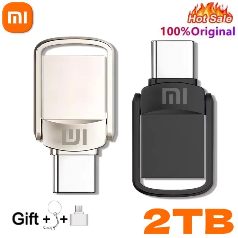 Xiaomi 2TB Usb 3.0 Flash Drives Szybki metalowy pendrive 1TB 512GB 256GB Przenośny dysk USB Wodoodporny dysk flash Memoria Usb