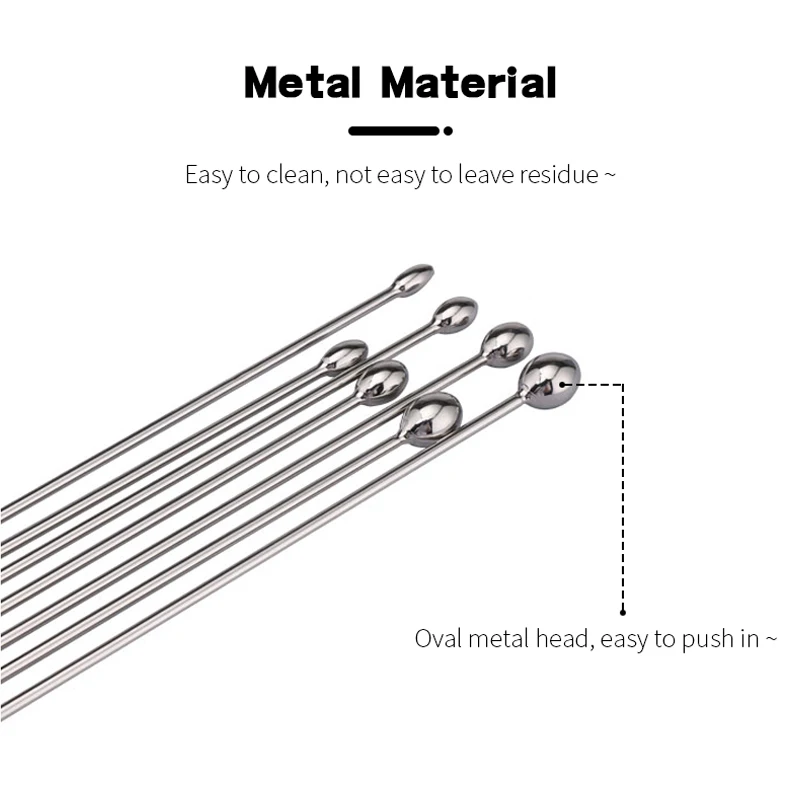 Runyu Metal Horse Eye Stick Urethral Dilator SM Stainless Steel Urinary Catheter Blockage Gay JJ Penis Plug Alternative Sex Toys - Image 4