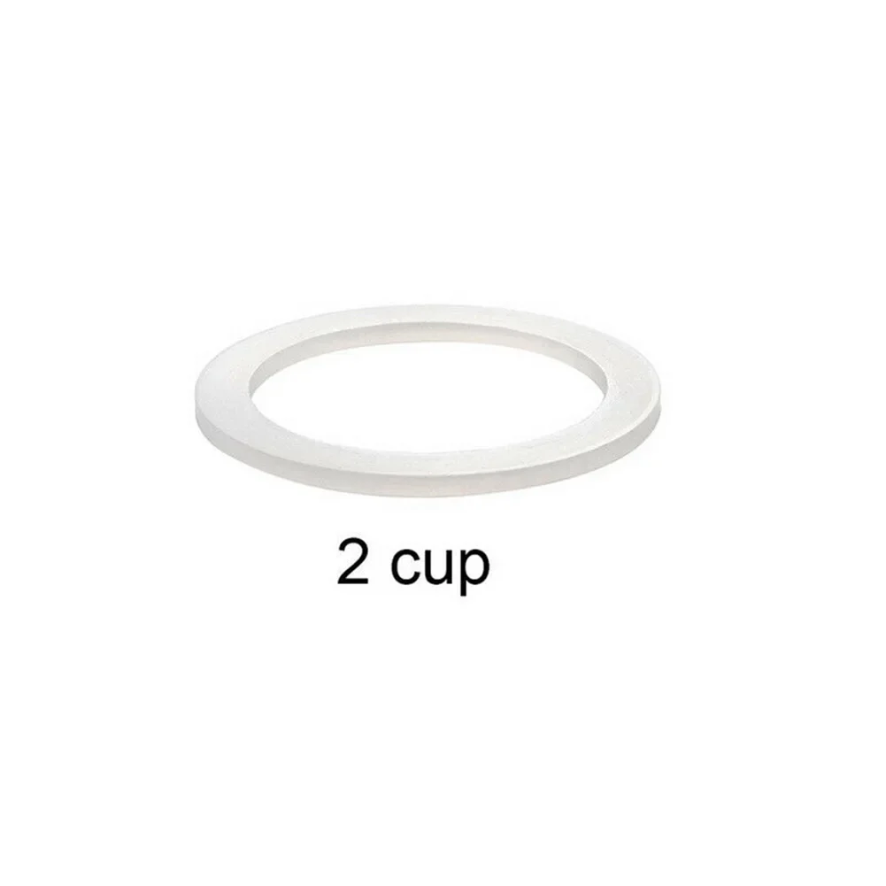 Replacement Gasket Seal For Coffee Espresso Moka Stove Pot Top Silicone Rubber Express Pot Kitchen Supplies Coffee Accessories