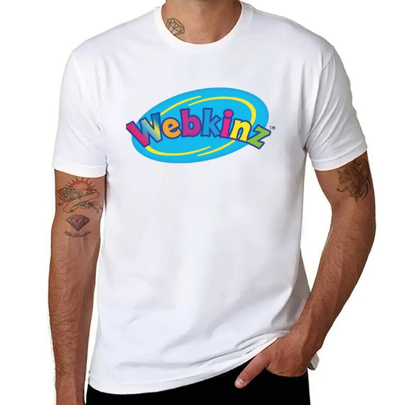 

Webkinz Oficial Logo T-Shirt anime tshirt cotton tshirt 100% T-Shirt