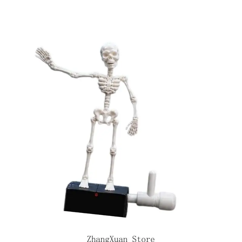 Aquarien Dynamische Skelettfigur Dekoration für Halloween-Fischtanks Display 3XUF – Detail 3