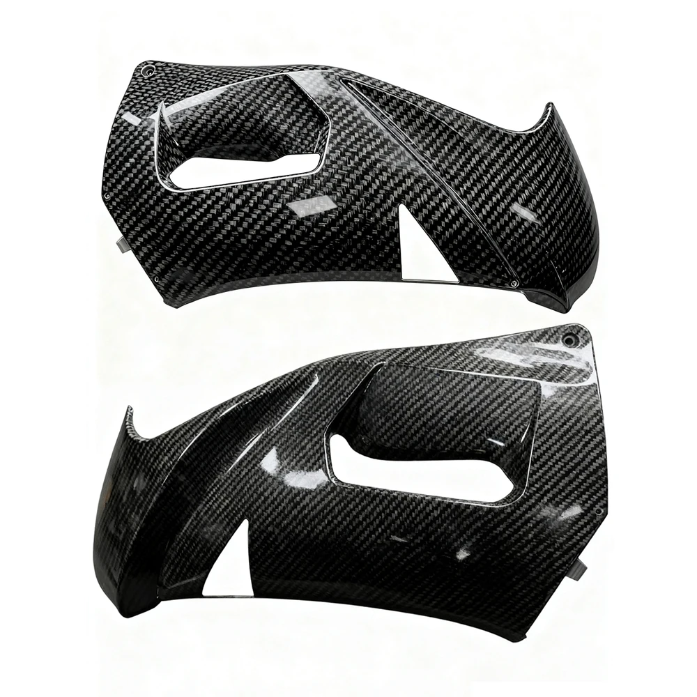 ABS Plastic Carbon Fiber Color Motorcycle Panel for KAWASAKI NINJA 650 EX650 ER6F 2006-2008 Side Fairing Frame Cover Protector