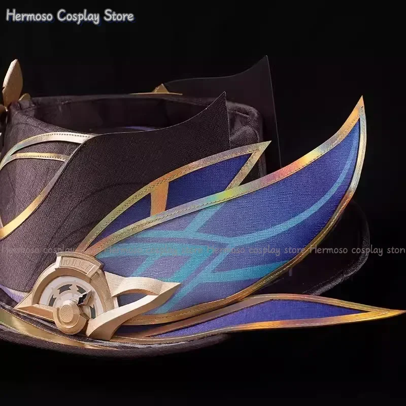 Male/Female Trailblazer Cosplay Hat Props Cap Headwear Foxian Healer The Xianzhou Yaoqing Halloween Uniform Accessories Presale