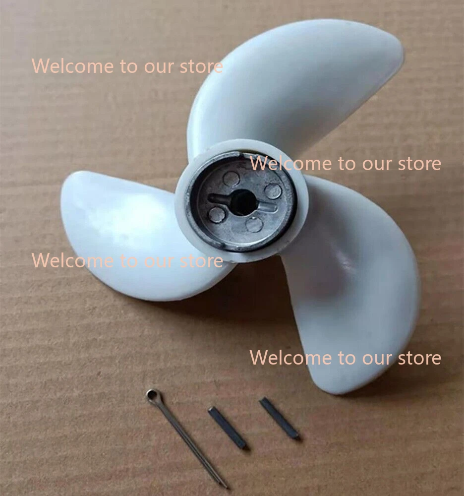 3-7 1/4x5 Nylon Propeller For Hangkai 2-4 Stroke 3.5- 3.6HP 4HP Outboard Motor