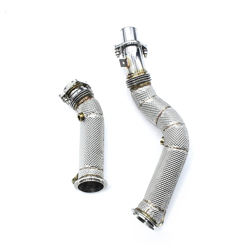 

Hot Sale RTS 3.0T Stainless Steel Straight Header Stock F87 M2C/M2 Downpipe for Exhaust Pipes Auto Parts System