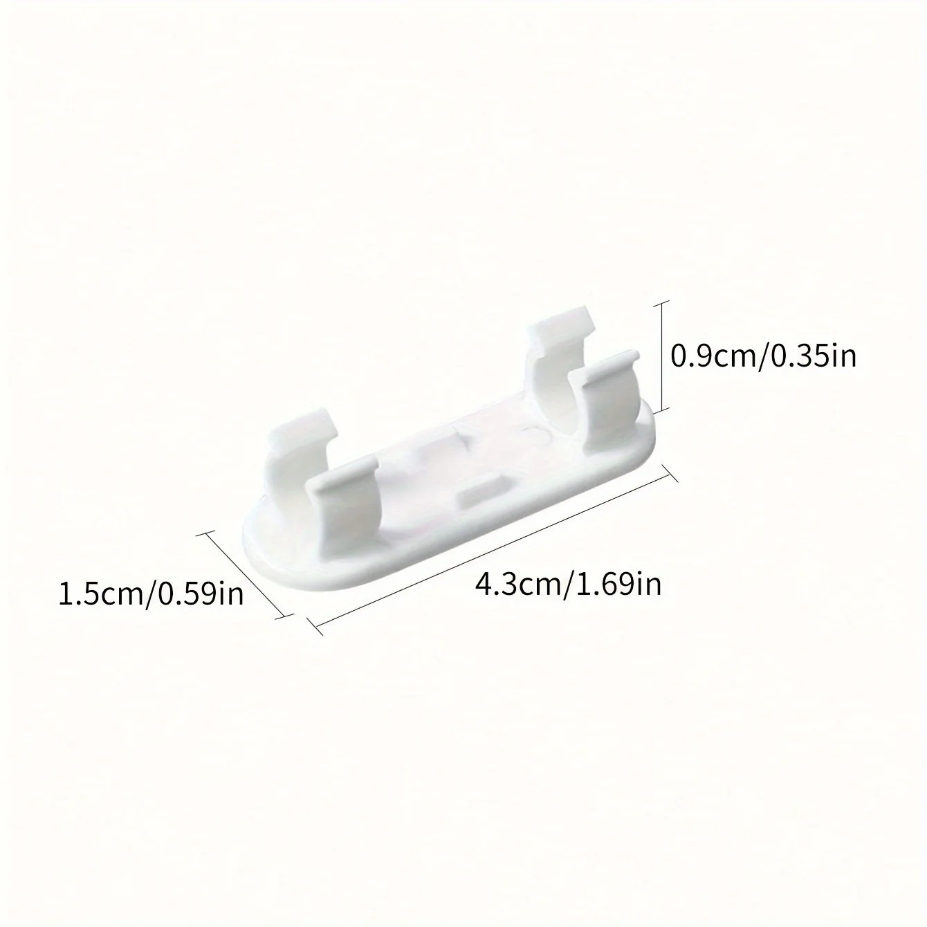 Auto-adesivo Wire Storage Strip, Seamless Wire Buckle, Inserção e Roteamento, Ferramenta Divina, 20pcs