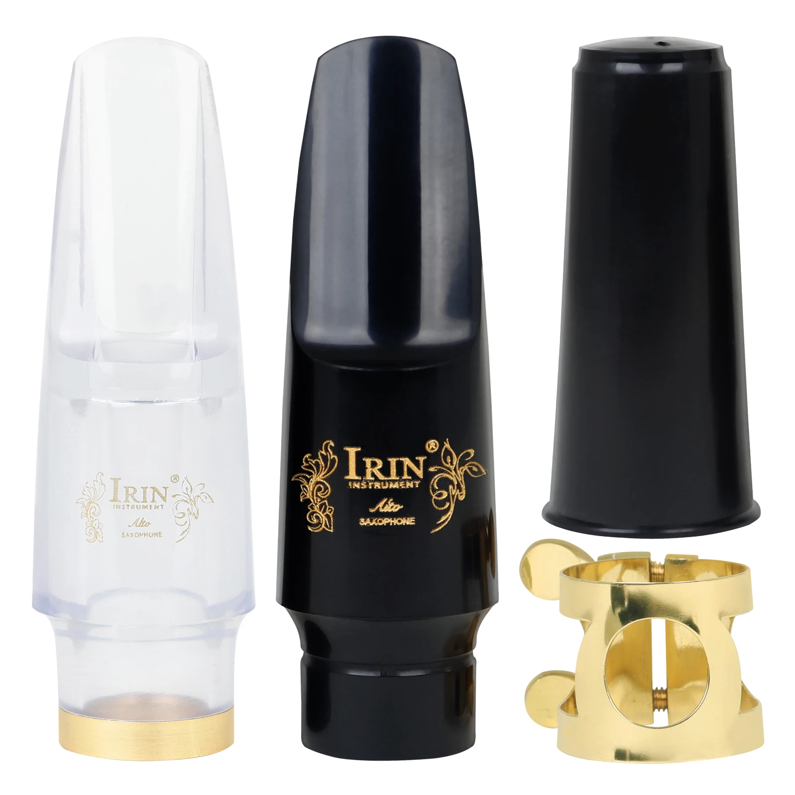 IRIN Alto Saxophone Mouthpiece Cap Ligature Clip High Quality Alto Sax Universal Mouthpiece Woodwind Instrument Accessories&Part