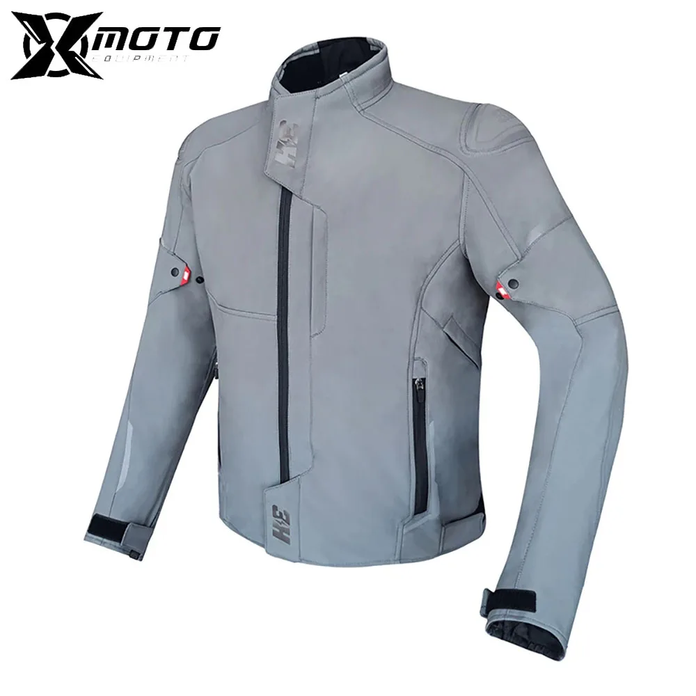 

Breathable Biker Jacket Reflective Windproof Motorcycle Riding Protective Jacket Summer Motorcycle Jacket Men Safety Equipment