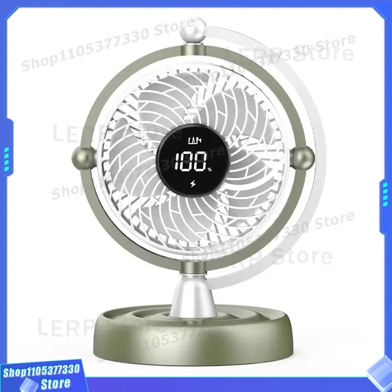 3D Solar System Desktop Fan Cooling Electric Space Themed Planet Model for Home Car Office Outdoor Use Interesting Features