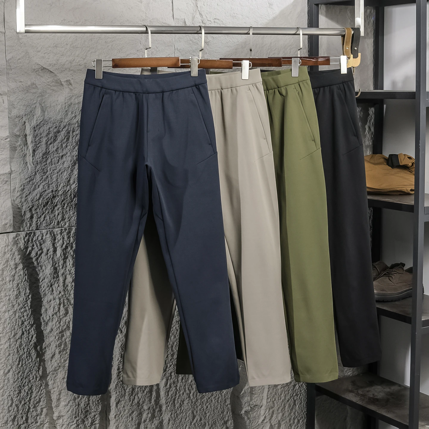 

Men's Casual Pants 3D Tailoring Lightweight Moisture Wicking Outdoor Sports Breathable Versatile Autumn Fashion Straight Leg ...