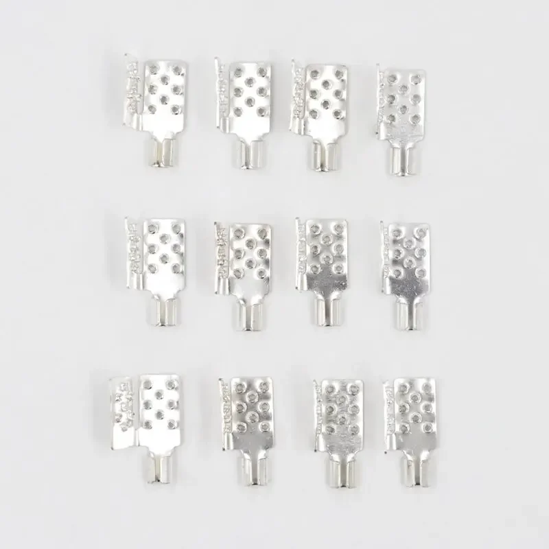 10/20pcs Underfloor Heating Film Clamps Special Silver Connectors Minco Heat High Quality Electric Floor Heating Film Clips