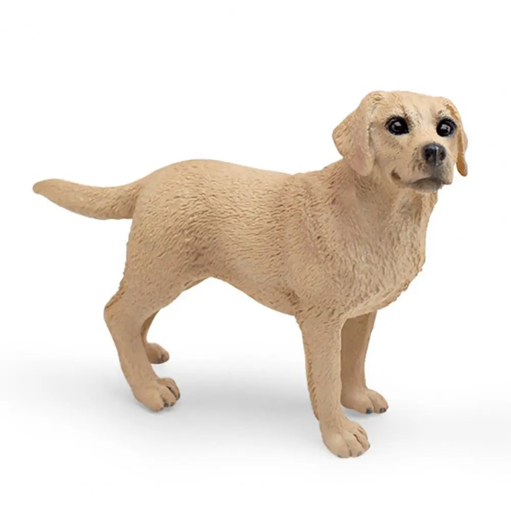 Simulated Dog Model Realistic Pvc Dog Models for Educational Play Pug Schnauzer Poodle Labrador Cocker Spaniel for Learning