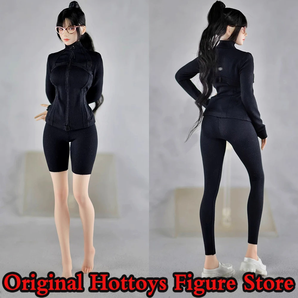 

В наличии: Одежда для женских фигурок солдат в масштабе 1/6, модная облегающая однотонная спортивная одежда для йоги, для 12-дюймовых фигурок, моделей кукол и игрушек.