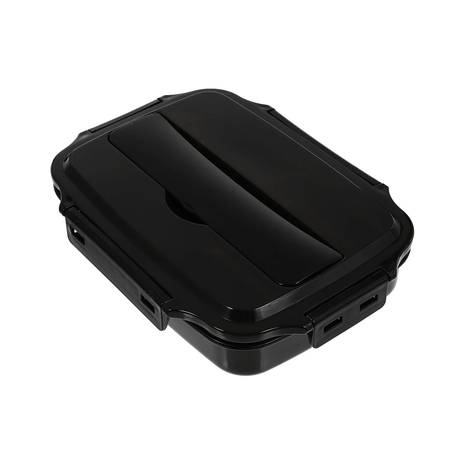 

1Pcs Stainless Steel Compartmented Lunch Box Portable Food Container Sealed Lid Leakproof Meal Prep Office Picnic